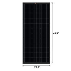 MEGA 100 ONYX | 100 Watt Black Solar Panel