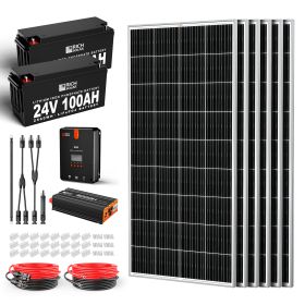 1200 Watt 24V Complete Solar Kit