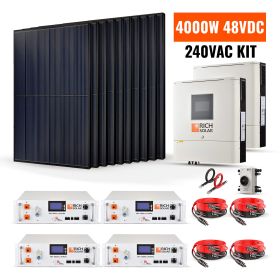 4000W 48VDC-240VAC Solar Kit
