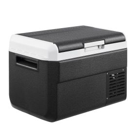 12 Volt Car Refrigerator, 26.4QT/25L Car Fridge, Portable Electric Cooler with -4-68 F Adjustable Temp