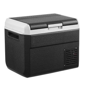 12 Volt Car Refrigerator, 52.8QT/50L Car Fridge, Portable Electric Cooler with -4-68Fahrenheit Adjustable Temperature