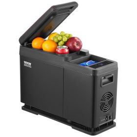 Car Refrigerator, 12 Volt Car Armrest Refrigerator Fridge, 8 L Single Zone Portable Freezer, -4-68 F Adjustable Range
