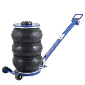 Air Jack, 5 Ton/11000 lbs Triple Bag Air Jack, Airbag Jack with Six Steel Pipes, Lift up to 18.5 inch/470 mm, 3-5 s Fast Lifting Pneumatic Jack