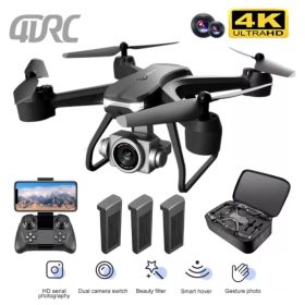 V14 Professional Drone 6K HD Dual Camera Wifi FPV Portable RC Quadcopter 2 BATTERY,Drones Suitable For Adults & Beginners.Logistics Is Randomly Sent B (Option: 3BATTERIES)