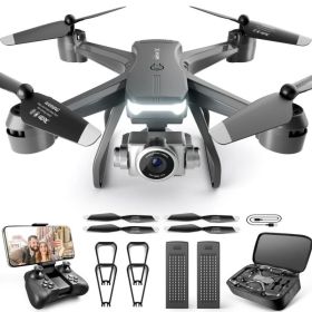 V14 Professional Drone 6K HD Dual Camera Wifi FPV Portable RC Quadcopter 2 BATTERY,Drones Suitable For Adults & Beginners.Logistics Is Randomly Sent B (Option: 2BATTERIES)